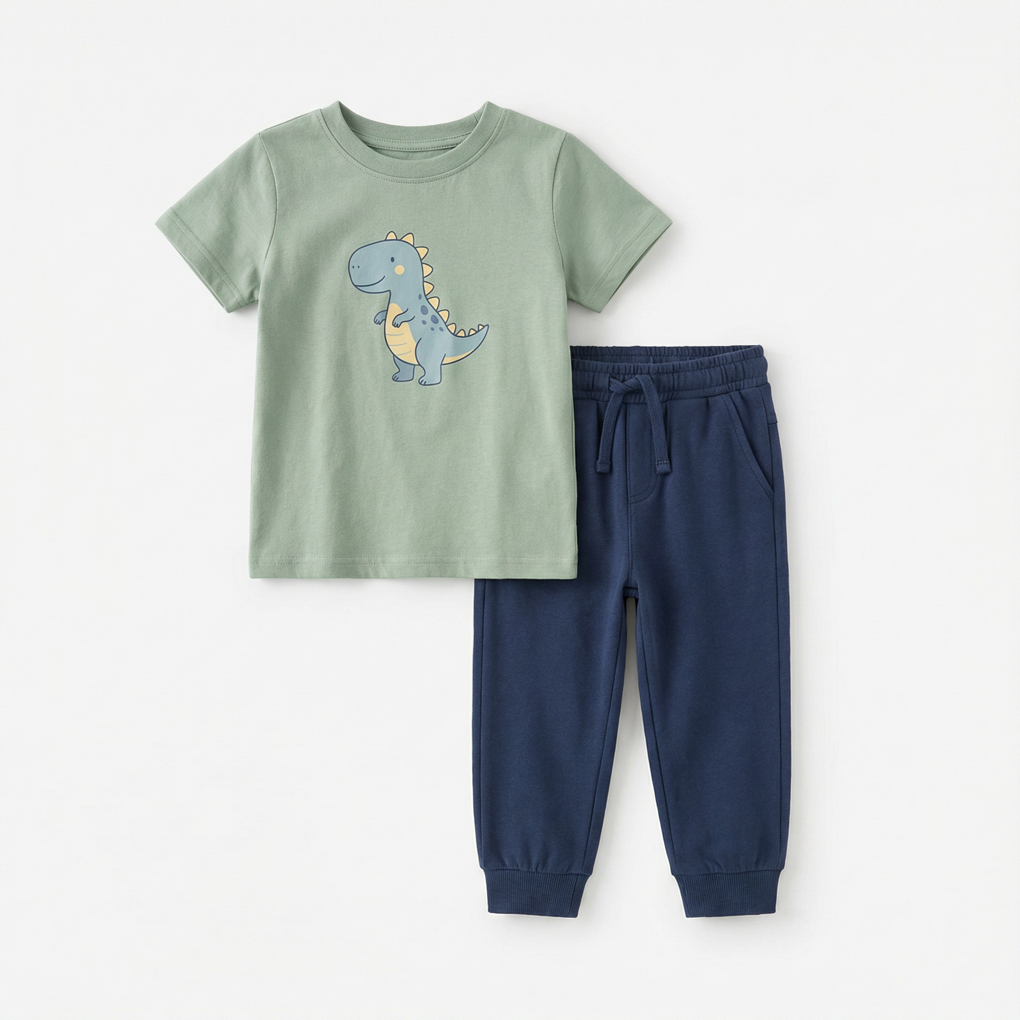 Conjunto Dinosaurio Verde
